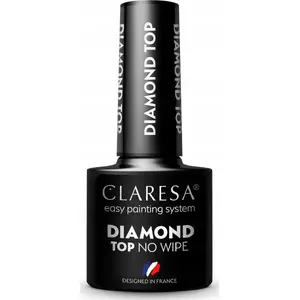 Claresa Top Diamond No Wipe protective top coat for nails, 145203