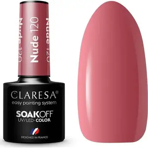 Nude soak-off UV/LED hybrid nail polish Claresa 120 5 g