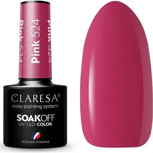 Hybrid Soak-Off UV/LED Nail Polish Claresa Pink 524 5 g