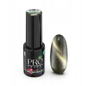 Hybrid gel polish Cosmetics Zone EXCELLENT PRO Pro Colors Hema Free Cat Eye 109 Golden Aura 7g