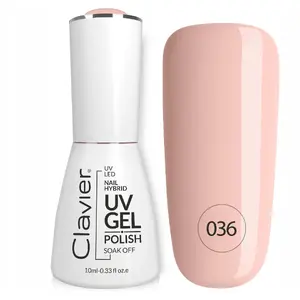 Gel polish Realac CLAVIER_Nailsology 036 Peachfection 8 ml hybrid nail lacquer