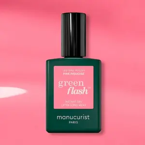 Gel nail lacquer Catrice Pink Paradise 15 ml — Green Flash LED gel polish