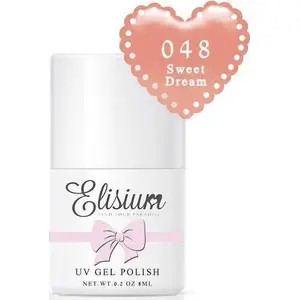 Hibrīda UV želejas nagu laka Elisium 048 Sweet Dream, 8 ml