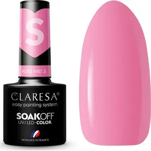Hybrid Nail Polish Claresa Kiss Me! 3 – 5 g bottle, professional gel-like manicure