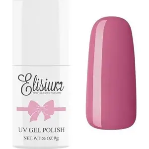 Hibrīda želejna laka nagu Elisium 041 Raspberry Juice 8 ml
