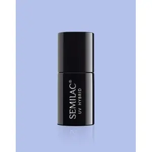 Гибридный лак для ногтей SEMILAC PasTells Light Violet 279 7 мл
