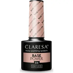Base Power nail base for hybrid polish Claresa model Base Power, shade No. 04, 5 g