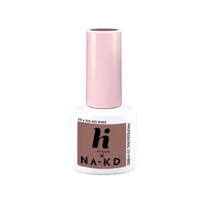 Hybrid nail polish HI HYBRID 405 Deep Beige, 5 ml, hybrydowy lakier