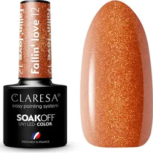 Hybrid Nail Polish Claresa FALLIN"LOVE 12, 5 g - hybrid/gel lacquer for manicure