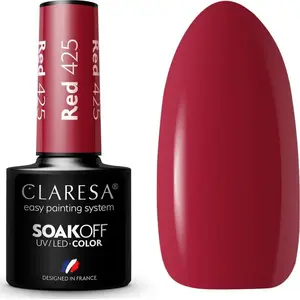 Nail hybrid polish Claresa CLARESA RED 425 5 g