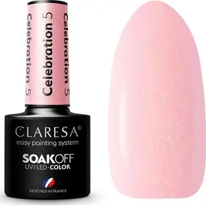 Hybrid Nail Polish Claresa CELEBRATION 5 – 5 g, long-lasting gel lacquer