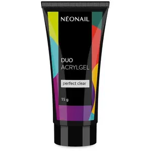 Nagu želeja NEONAIL Duo Acrylgel Perfect Clear 15 g – caurspīdīgs veidošanas želejs