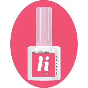 Nail polish hybrid HI HYBRID Fiesta #274 Pink Opuntia 5 ml — hybrid/gel lacquer