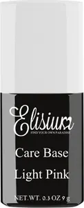 Bāze Elisium Care rubber base hibrīdlakam Light Pink 9 g