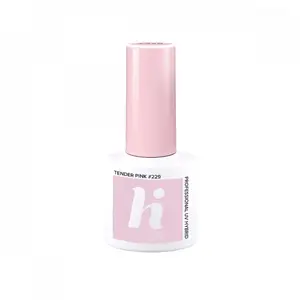 Hi Hybrid nail hybrid polish 229 Tender Pink 5ml by HI HYBRID