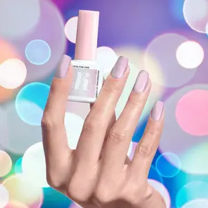 HI HYBRID hibrīda nagu laka 349 Crystal Pink 5 ml