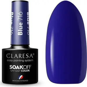 Hybrid Nail Polish Claresa Soak Off UV/LED blue 716 5 g