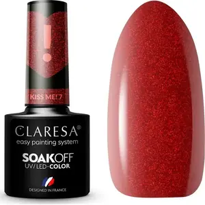 Nail polish hybrid Claresa Kiss Me! 7 – 5 g hybrid nail lacquer