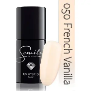 Nagu lakas SEMILAC 050 French Vanilla 7 ml — profesionāls UV/LED želejas laku
