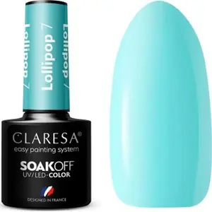 Hibrīdais nagu lakas Claresa LOLLIPOP 7, soak-off, 5 g