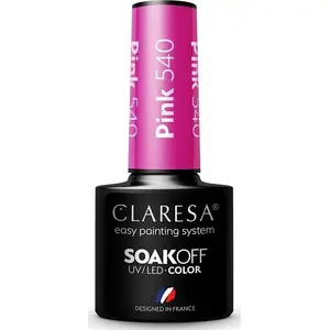Hybrid Soak-Off Nail Polish Claresa Pink 540 5 g