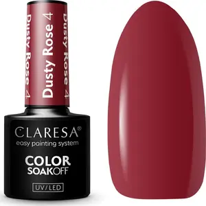 Claresa hybrid nail polish Dusty Rose 4–5 g, color Dusty Rose, 5 g container