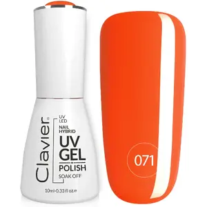 Гель-лак для ногтей Realac CLAVIER Nailsology 071 Orange Soda 8 мл гибридный