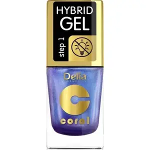 Hybrid Gel Nail Polish Delia Coral Hybrid Gel 11 ml — shade 109 multireflex (without lamp)