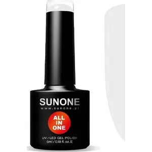 Sunone hybrid nail polish 3-in-1 B01 Blanka 5 ml — hybrid/gel lacquer, base/top/sealing function