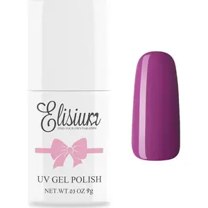 Hybrid UV Gel Nail Polish Elisium 011 Dark Wine 8 ml