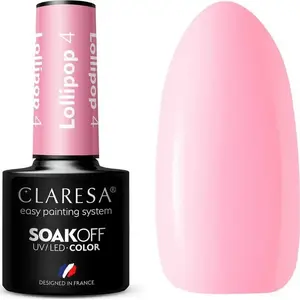 Hybrid Nail Polish Claresa LOLLIPOP 4 — 5 g, shade LOLLIPOP (hybrid/gel polish)
