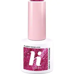 Nail polish hybrid HI HYBRID Sparkle 231 Flashy Rosē — hybrid nail lacquer 917912