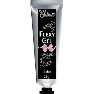 Nagu pagarināšanas gēls Elisium Flexy Gel Beige 25 g, veidošanas gēls