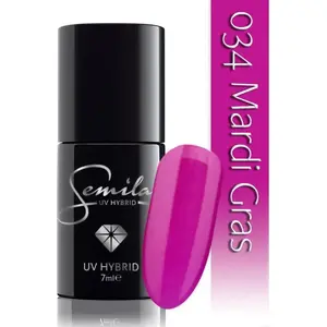 Gel nail polish SEMILAC 034 Mardi Gras 7 ml