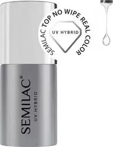 Top pārklājums SEMILAC Top No Wipe 11 ml, SEMILAC, 11 ml bez lipīgā slāņa