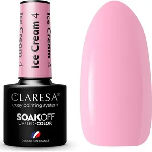 Hybrid nail polish Claresa Ice Cream 4 — 5 g, shade from Claresa collection