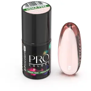 Hibrīdais nagu laka Cosmetics Zone EXCELLENT PRO Pro Colors Hema Free Transparent Beige 7 g