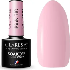 Nail polish hybrid Claresa Soak Off UV/LED Pink 510 5 g