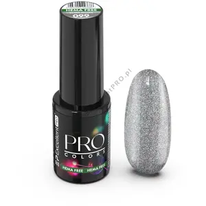 Hibrīda nagu laka Cosmetics Zone EXCELLENT PRO Pro Colors Cat Eye 099 Silver Moon 7 g