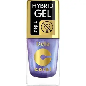 Hybrid Gel Nail Polish Delia Coral nr 110 Multireflex 11 ml (without lamp)