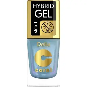 Гибридный гель-лак для ногтей Delia Coral Hybrid Gel Lakier №111 мультирефлекс 11 мл (без лампы)