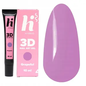 Nail art 3D decoration gel HI HYBRID Grapeful 10 ml