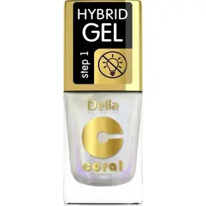 Hybrid Gel Nail Polish Delia Coral Hybrid Gel 11 ml — shade 104 multireflective (without lamp)