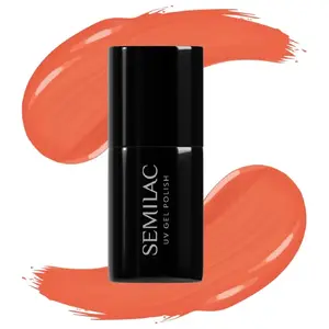 Hybrid nail polish SEMILAC Bittersweet Orange 934 7 ml — hybrid/gel polish, 7 ml
