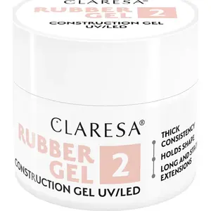Activeshop ClareSA Rubber Gel 2 - 12 g želeja nagu pagarināšanai un atjaunošanai
