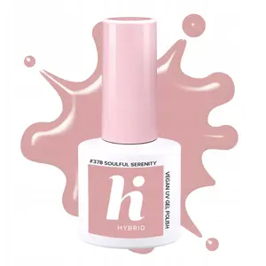 Nail polish HI HYBRID Hi Lakier 378 Soulful Serenity IT GIRL — shade 378