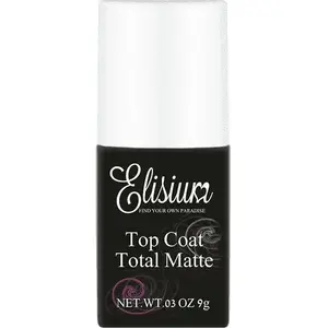 Top Coat Total Matte верхнее покрытие для гибридных лаков Elisium 9 г, матовый финиш