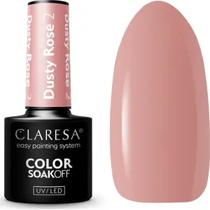 Hybrid Nail Polish Claresa Dusty Rose 2 – 5 g, color Dusty Rose