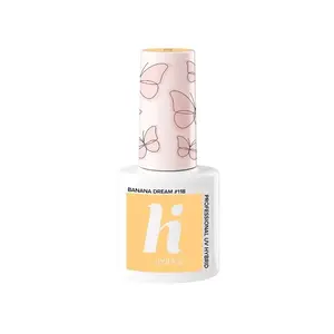 Hibrīdais nagu laka HI HYBRID Butterfly №118 Banana Dream 5 ml