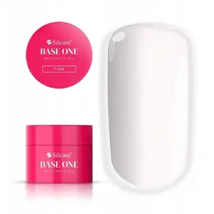 Гель для наращивания ногтей SILCARE Base One Pink 50 г — No name